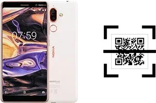 How to read QR codes on a Nokia 7 plus?