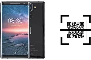 How to read QR codes on a Nokia 8 Sirocco?