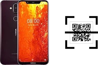 How to read QR codes on a Nokia 8.1 ( X7)?