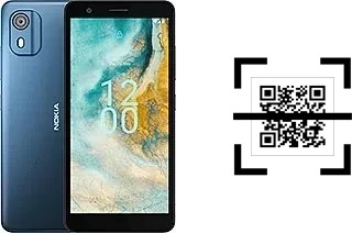 How to read QR codes on a Nokia C02?