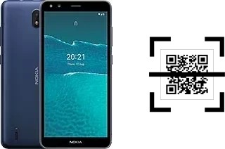 How to read QR codes on a Nokia C1 2nd Edition?