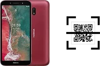 How to read QR codes on a Nokia C1 Plus?