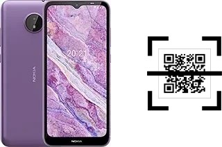 How to read QR codes on a Nokia C10?