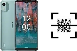 How to read QR codes on a Nokia C12?