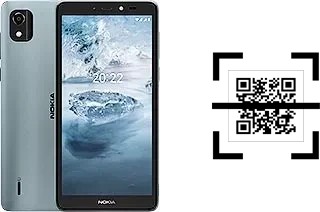 How to read QR codes on a Nokia C2 2nd Edition?