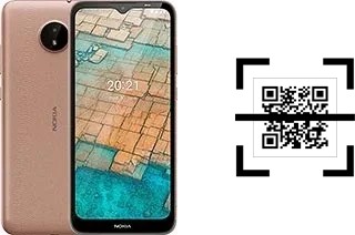 How to read QR codes on a Nokia C20?