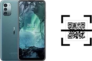 How to read QR codes on a Nokia G11?