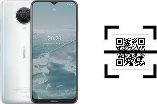 How to read QR codes on a Nokia G20?