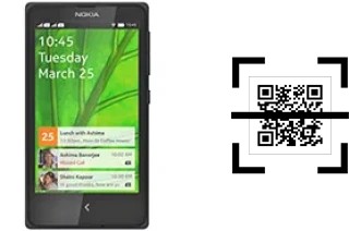 How to read QR codes on a Nokia X+?