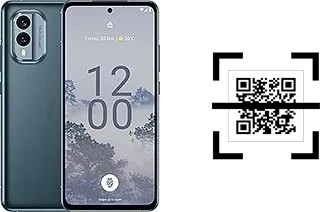 How to read QR codes on a Nokia X30?