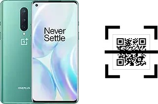 How to read QR codes on an OnePlus 8?