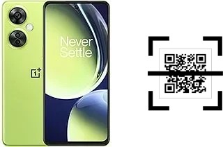 How to read QR codes on an OnePlus Nord CE 3 Lite?