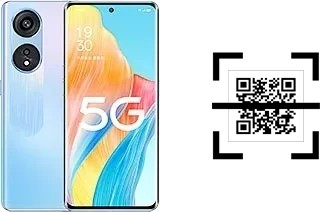 How to read QR codes on an Oppo A1 Pro?