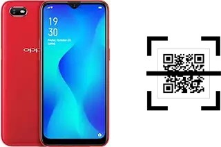 How to read QR codes on an Oppo A1k?