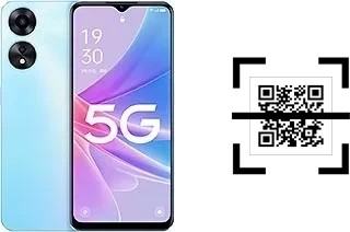 How to read QR codes on an Oppo A1x?