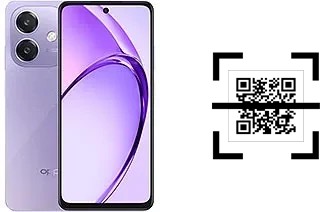 How to read QR codes on an Oppo A3 4G?