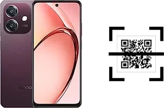 How to read QR codes on an Oppo A3x 4G?