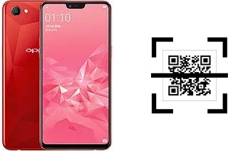 How to read QR codes on an Oppo A3?