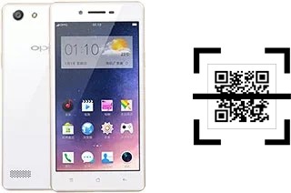 How to read QR codes on an Oppo A33?