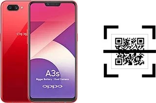 How to read QR codes on an Oppo A3s?