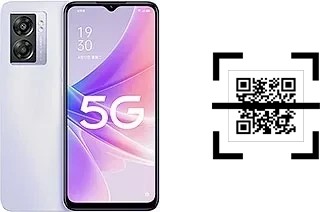 How to read QR codes on an Oppo A57 2022?