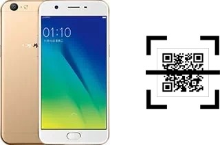 How to read QR codes on an Oppo A57?