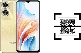 How to read QR codes on an Oppo A59 (2023)?