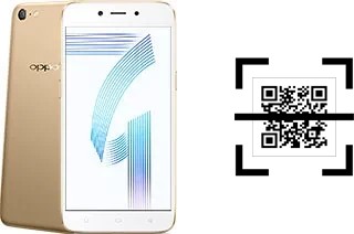 How to read QR codes on an Oppo A71?