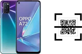 How to read QR codes on an Oppo A72?