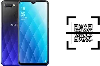 How to read QR codes on an Oppo A7x?