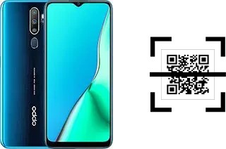 How to read QR codes on an Oppo A9 (2020)?