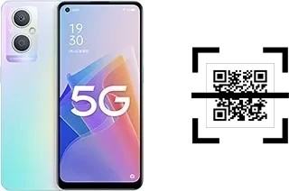 How to read QR codes on an Oppo A96?