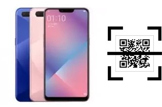 How to read QR codes on an Oppo AX5s?