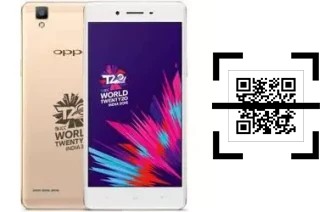 How to read QR codes on an Oppo F1 ICC WT20?