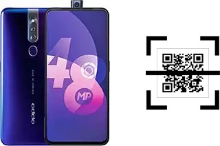 How to read QR codes on an Oppo F11 Pro?