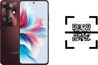 How to read QR codes on an Oppo F25 Pro?