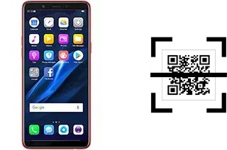 How to read QR codes on an Oppo F7 Youth?