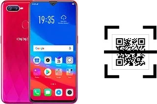 How to read QR codes on an Oppo F9?