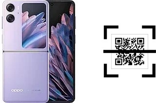 How to read QR codes on an Oppo Find N2 Flip?