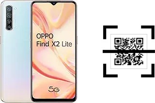 How to read QR codes on an Oppo Find X2 Lite?