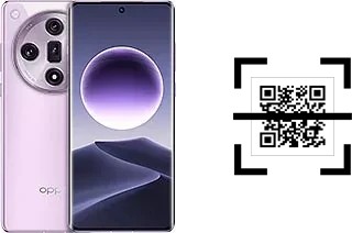 How to read QR codes on an Oppo Find X7?