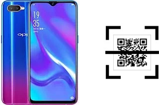 How to read QR codes on an Oppo RX17 Neo?