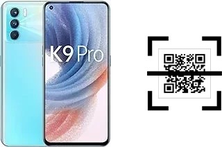 How to read QR codes on an Oppo K9 Pro?