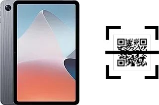 How to read QR codes on an Oppo Pad Air?