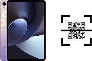 How to read QR codes on an Oppo Pad?