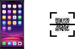 How to read QR codes on an Oppo R15 Dream Mirror?