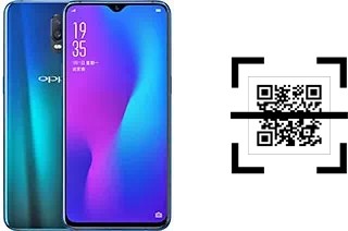 How to read QR codes on an Oppo R17?