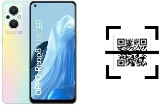 How to read QR codes on an Oppo Reno8 Lite?