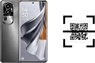 How to read QR codes on an Oppo Reno10?