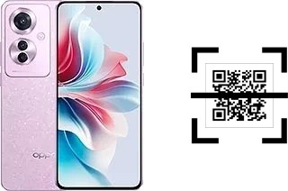 How to read QR codes on an Oppo Reno11 F?